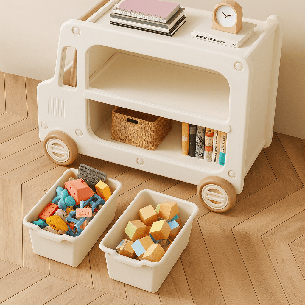 Bibliothèque montessori - Bus