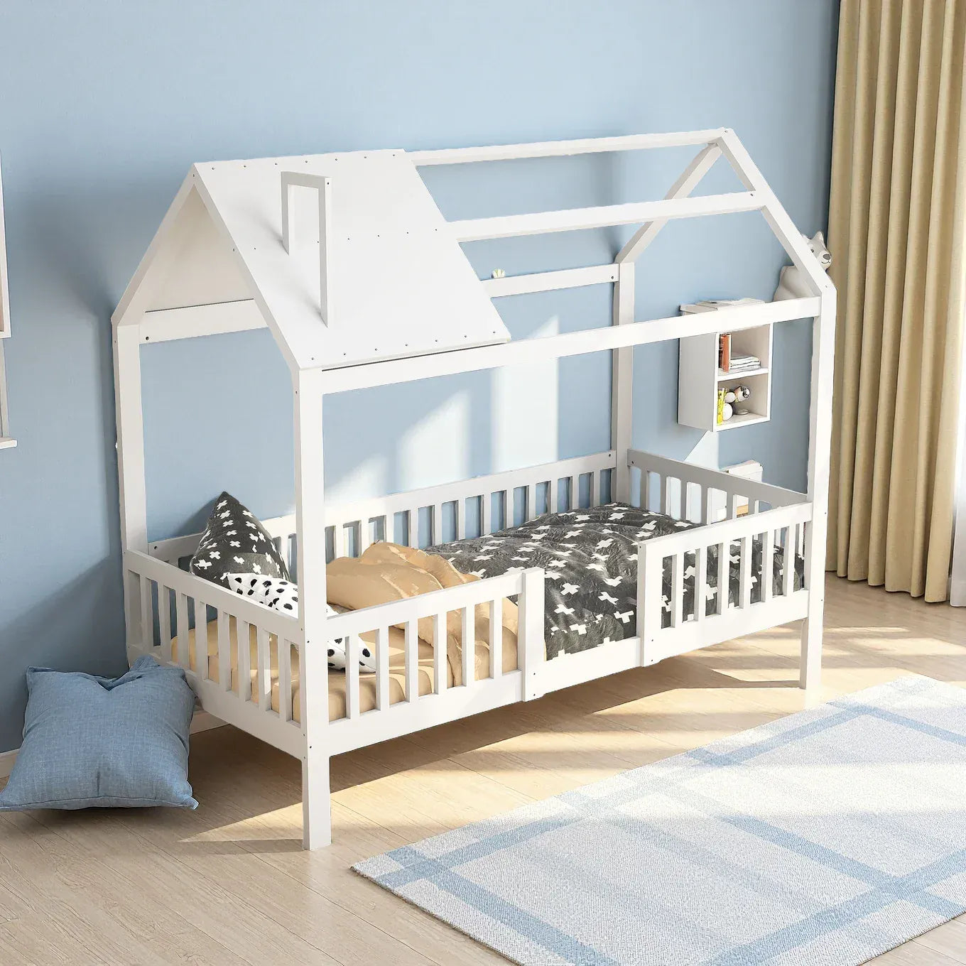 Lit cabane bois - Enfant