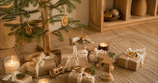 Cadeaux Montessori pour Noël - jouets en bois naturel sous le sapin pour enfant 0-6 ans