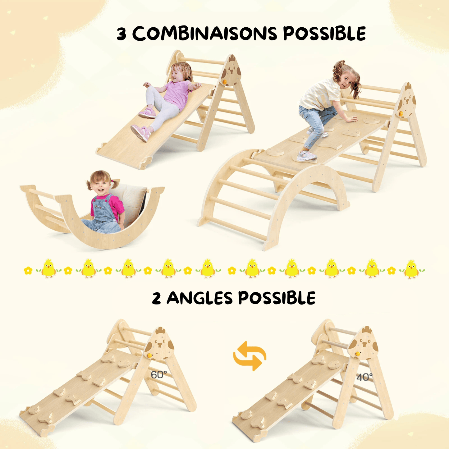 Arche - En bois modulable