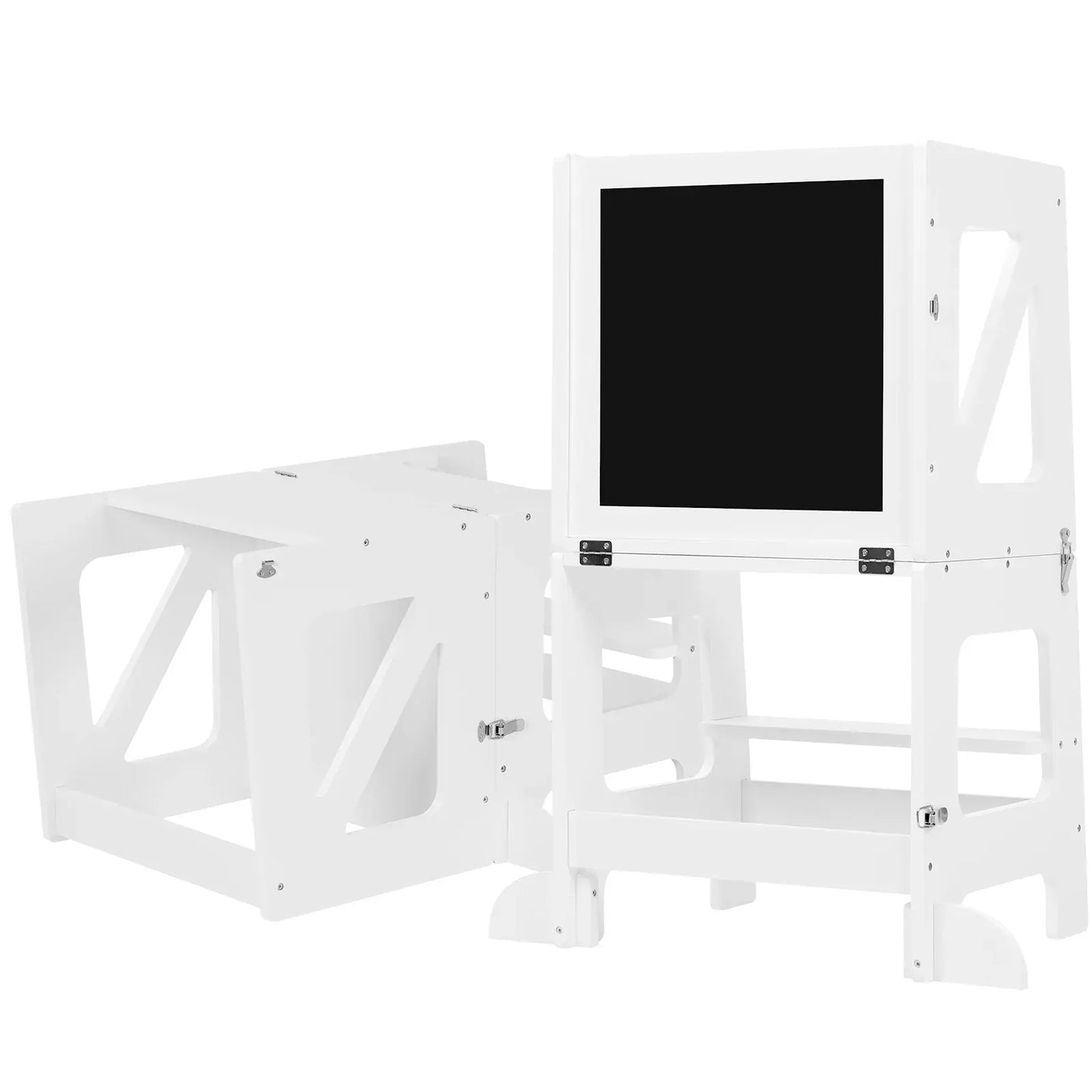 Tour d'observation - En bois blanc avec ardoise - Mon Cocon
