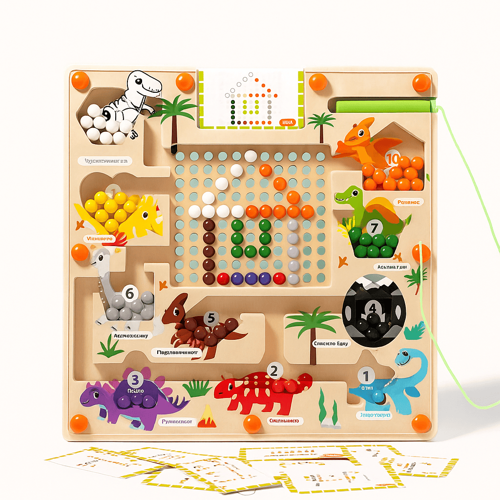 Jeu montessori - Découverte dinosaures - Mon Cocon