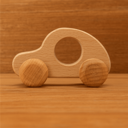 Jeu montessori - Voiture en bois