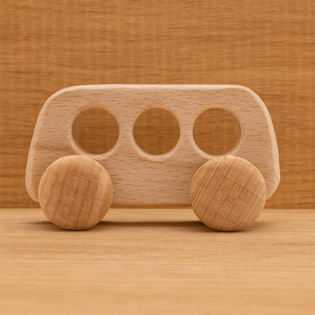 Jeu montessori - Bus en bois - Mon Cocon