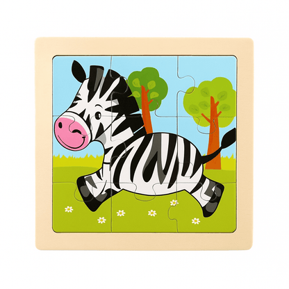 Jeu montessori - Puzzle découverte du monde - Mon Cocon