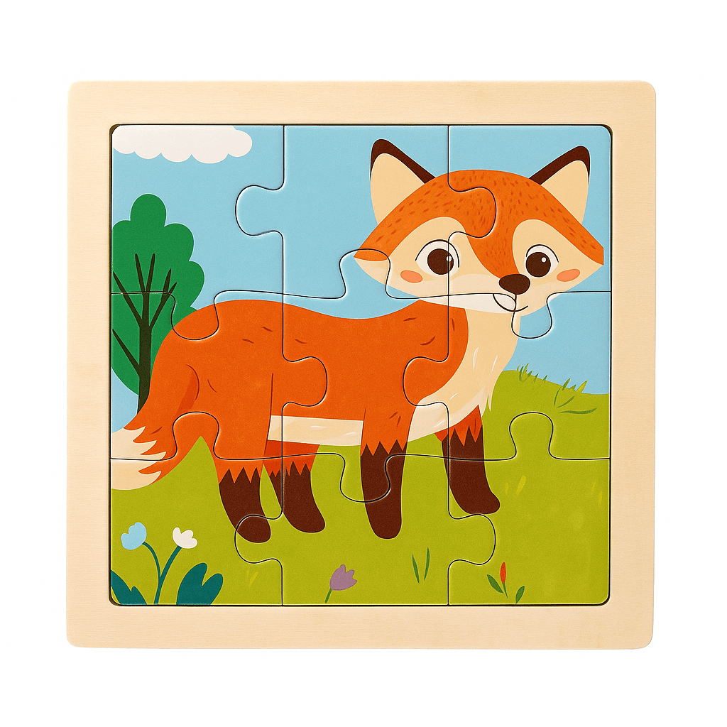 Jeu montessori - Puzzle découverte du monde - Mon Cocon