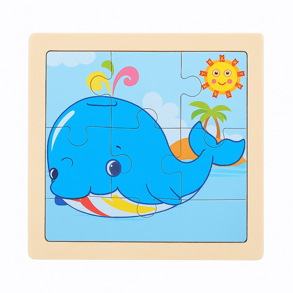Jeu montessori - Puzzle découverte du monde - Mon Cocon