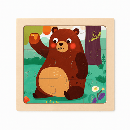 Jeu montessori - Puzzle découverte du monde - Mon Cocon