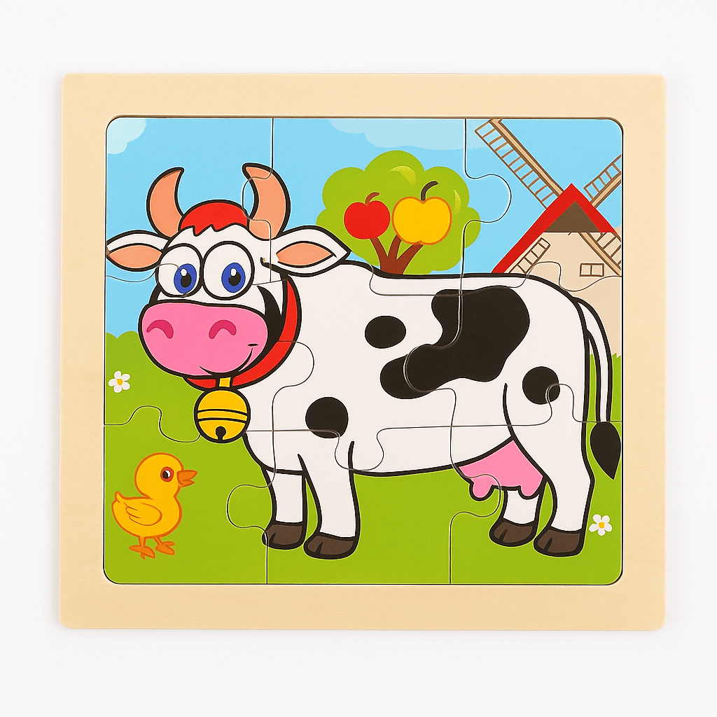 Jeu montessori - Puzzle découverte du monde - Mon Cocon