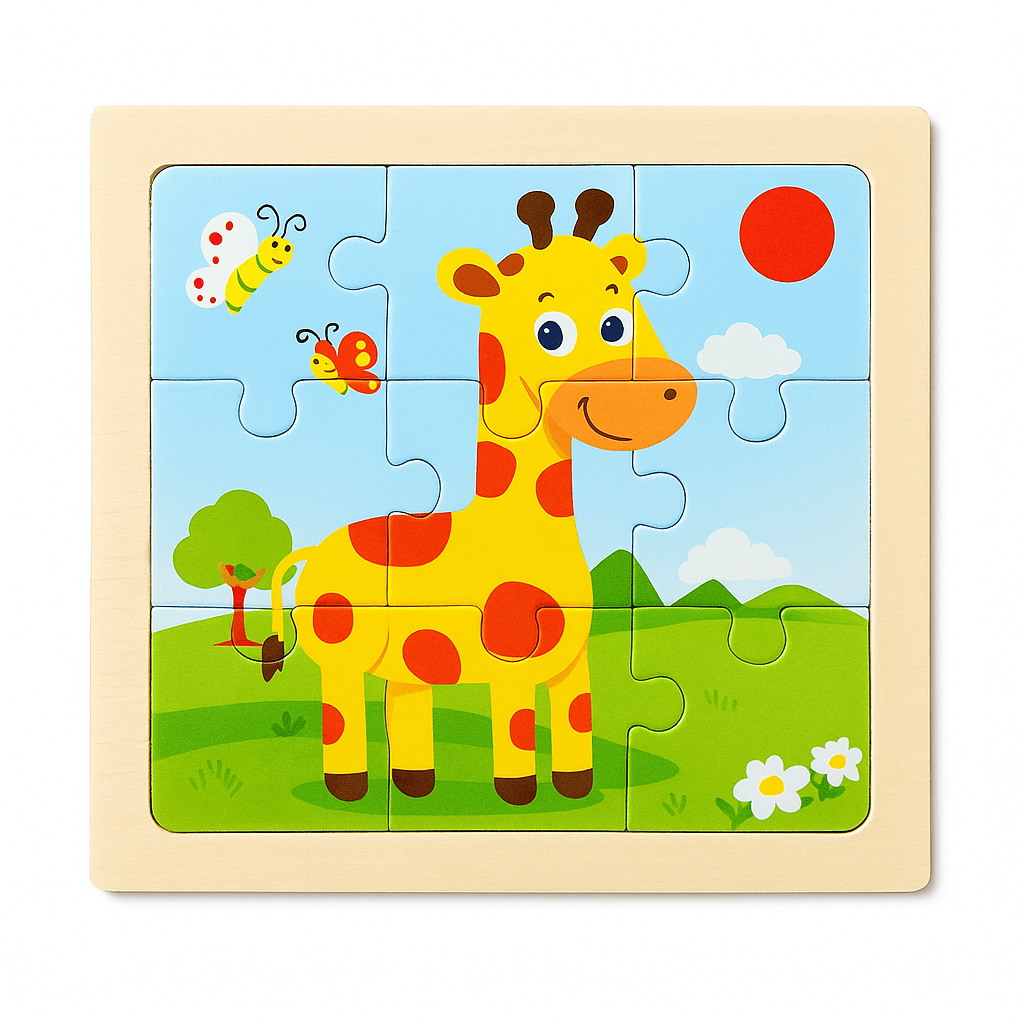 Jeu montessori - Puzzle découverte du monde - Mon Cocon