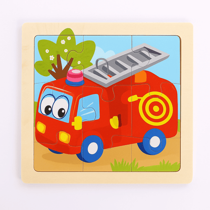 Jeu montessori - Puzzle découverte du monde - Mon Cocon