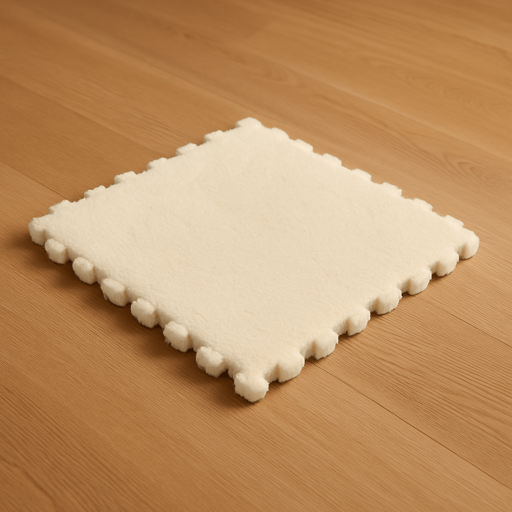 Tapis d'éveil - Puzzle tapis de 10 Blanc - Mon Cocon