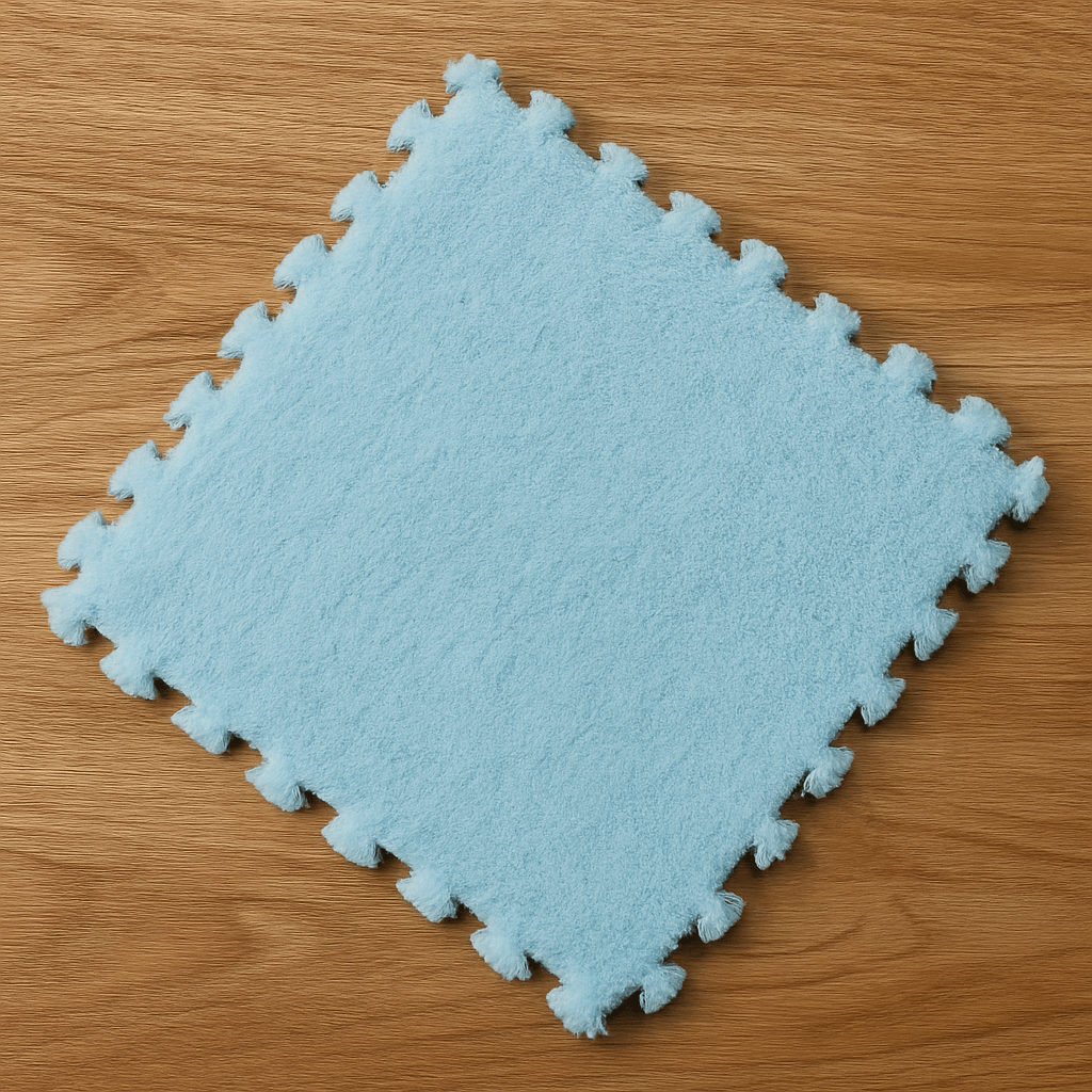 Tapis d'éveil - Puzzle tapis de 10 Bleu Ciel - Mon Cocon