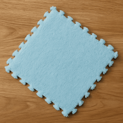 Tapis d'éveil - Puzzle tapis de 10 Bleu Ciel - Mon Cocon