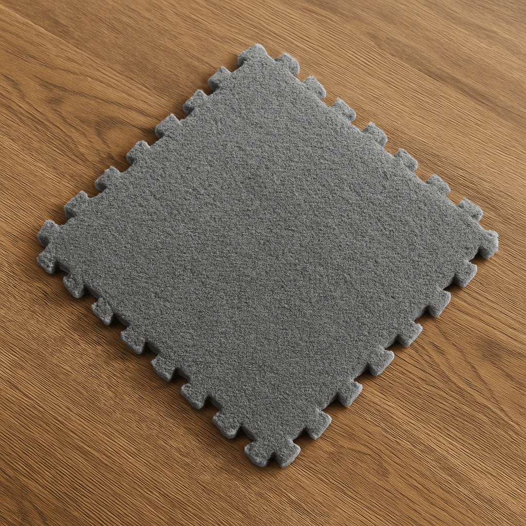 Tapis d'éveil - Puzzle tapis de 10 Gris - Mon Cocon