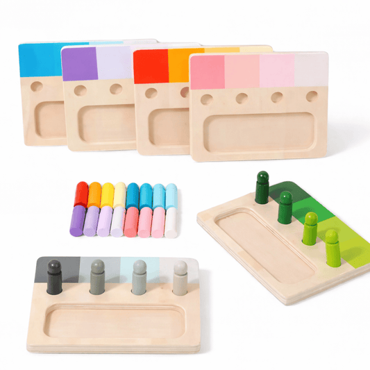 Jeu de Reconnaissance des Teintes Montessori