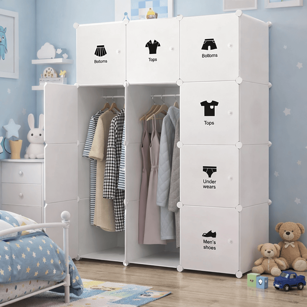 Armoire - Modulaire blanche - Mon Cocon