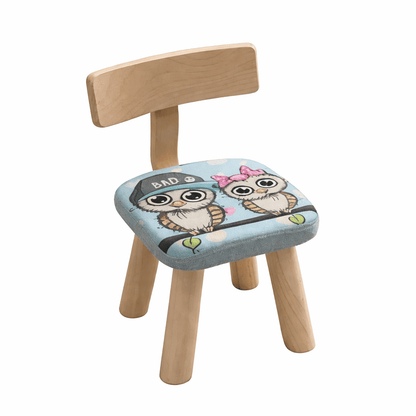 Chaise en bois - Avec mouse