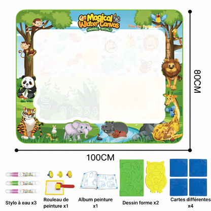 Tapis d'éveil - Créativité libre à l'eau