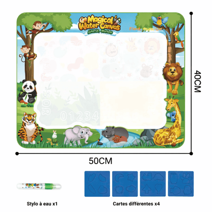 Tapis d'éveil - Créativité libre à l'eau