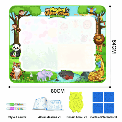 Tapis d'éveil - Créativité libre à l'eau