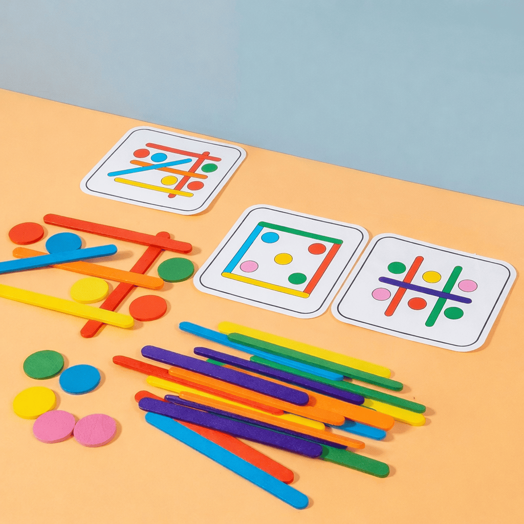 Jeu montessori - Puzzle 3D