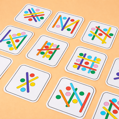 Jeu montessori - Puzzle 3D