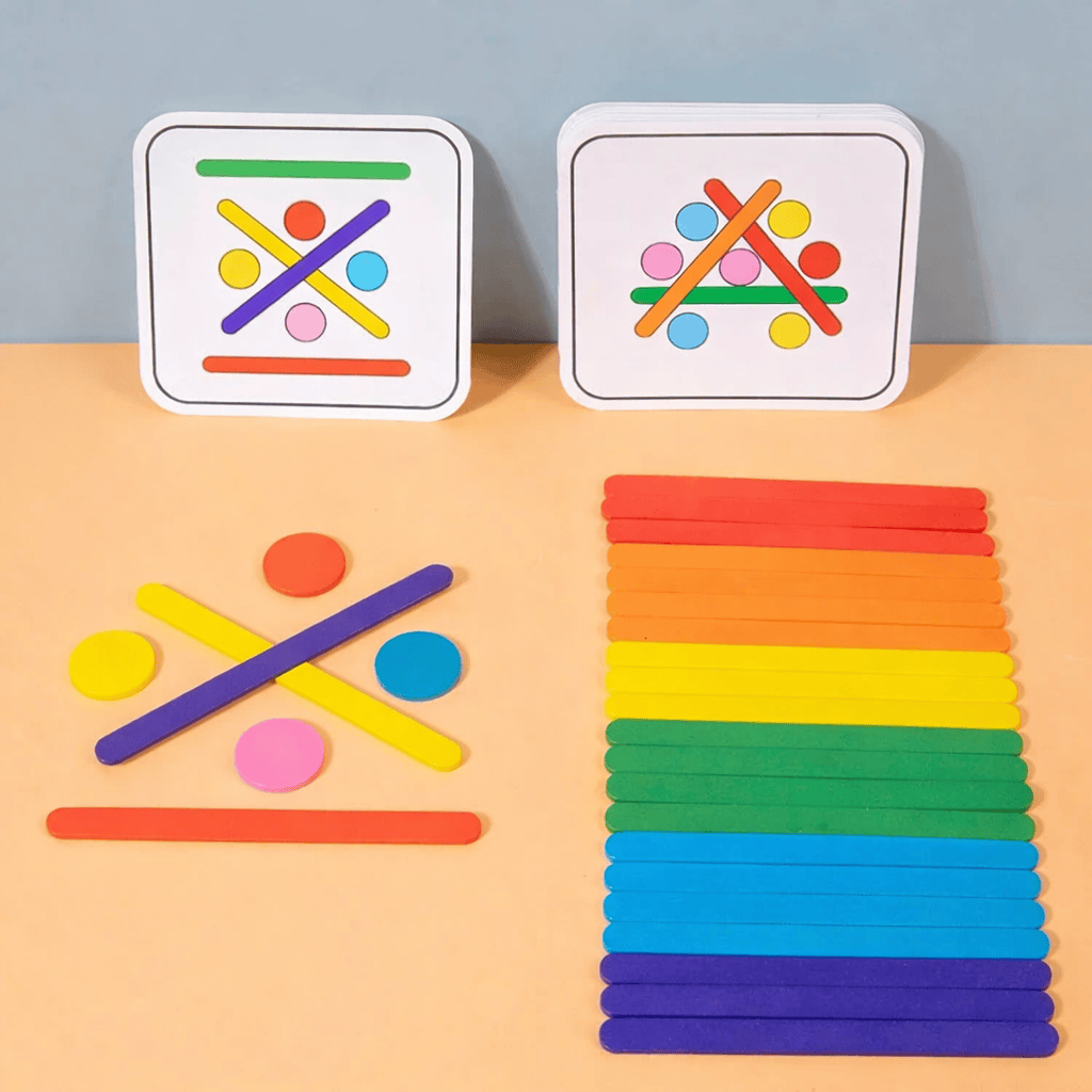 Jeu montessori - Puzzle 3D