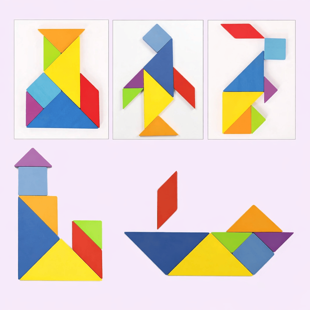 Tangram - Puzzle triangulaire - Mon Cocon