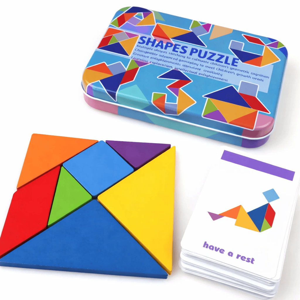 Tangram - Puzzle triangulaire - Mon Cocon
