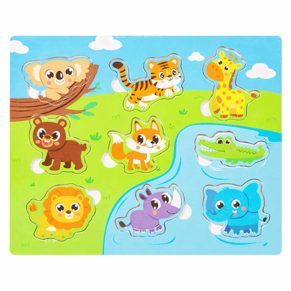 Jeu montessori - Puzzle découverte - Mon Cocon