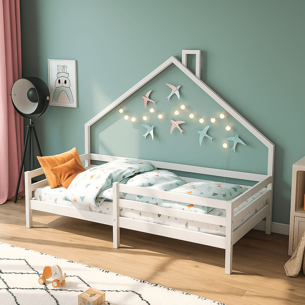 Lit cabane bois - Enfant