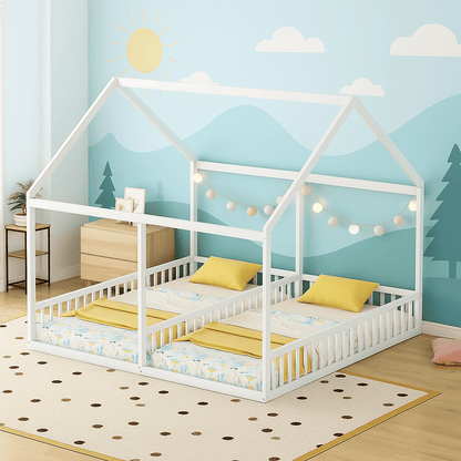 Lit cabane 2 en 1 - Enfant