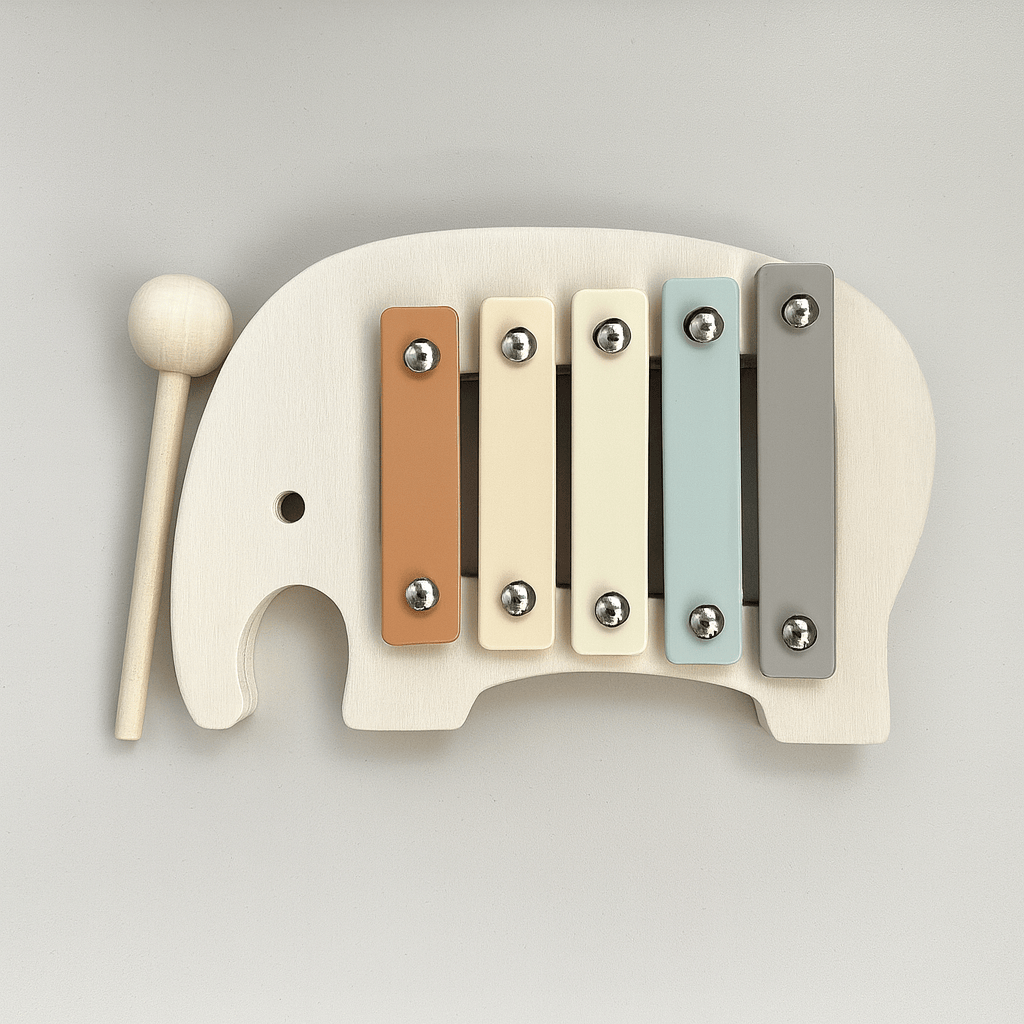 Jeu montessori - Xylophone éléphant - Mon Cocon