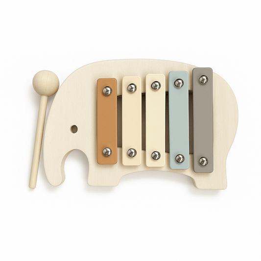 Jeu montessori - Xylophone éléphant - Mon Cocon