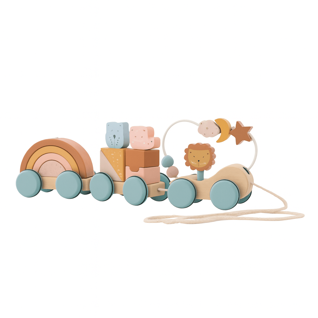 Jeu montessori - Train + pièces - Mon Cocon