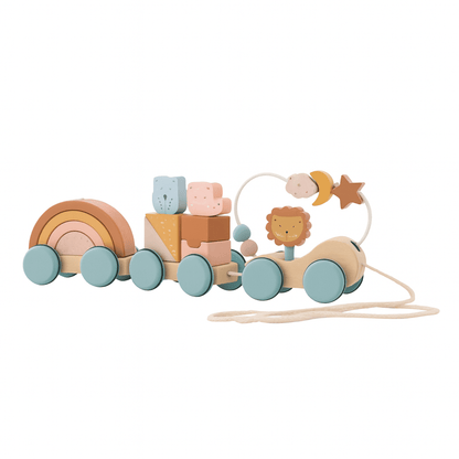 Jeu montessori - Train + pièces - Mon Cocon
