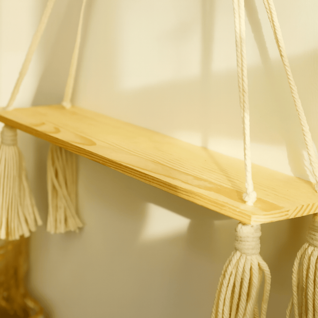 Étagère - Suspendue en macramé - Mon Cocon