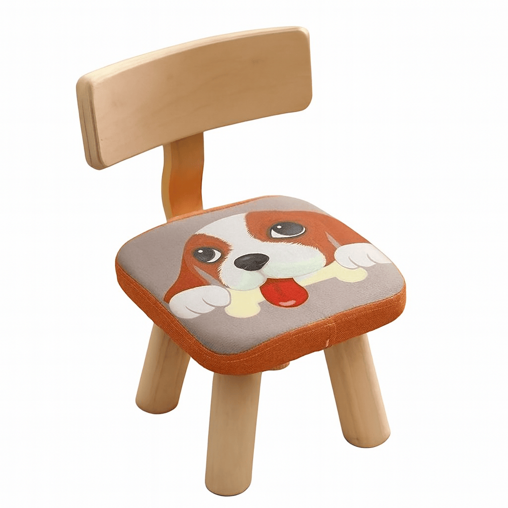 Chaise en bois - Avec mouse