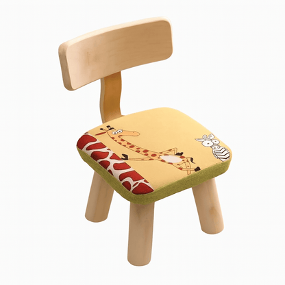 Chaise en bois - Avec mouse