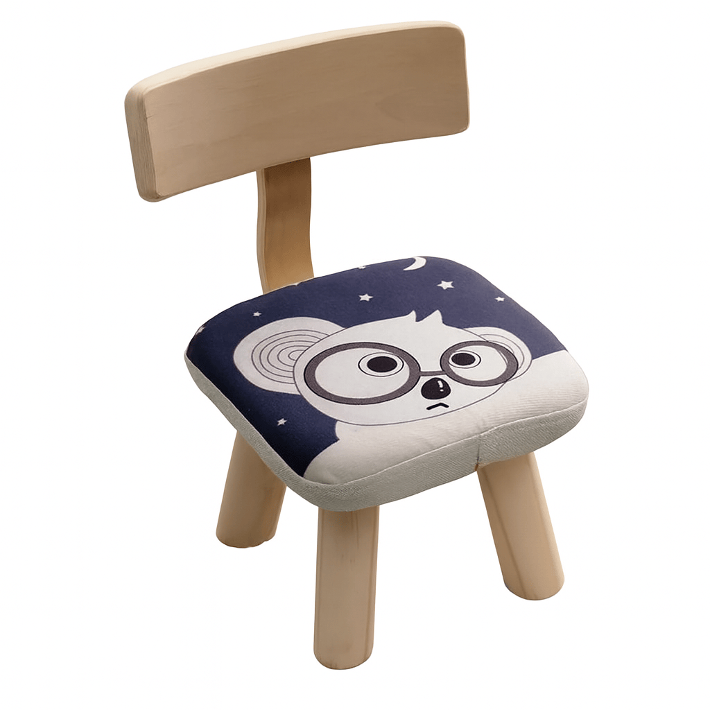 Chaise en bois - Avec mouse