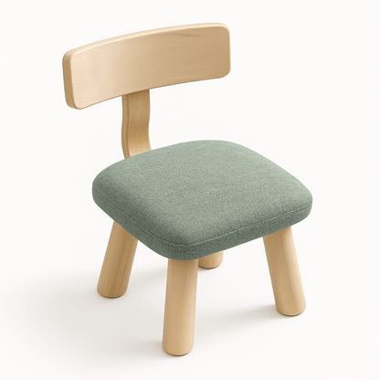 Chaise en bois - Avec mouse