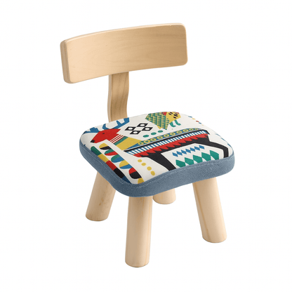 Chaise en bois - Avec mouse