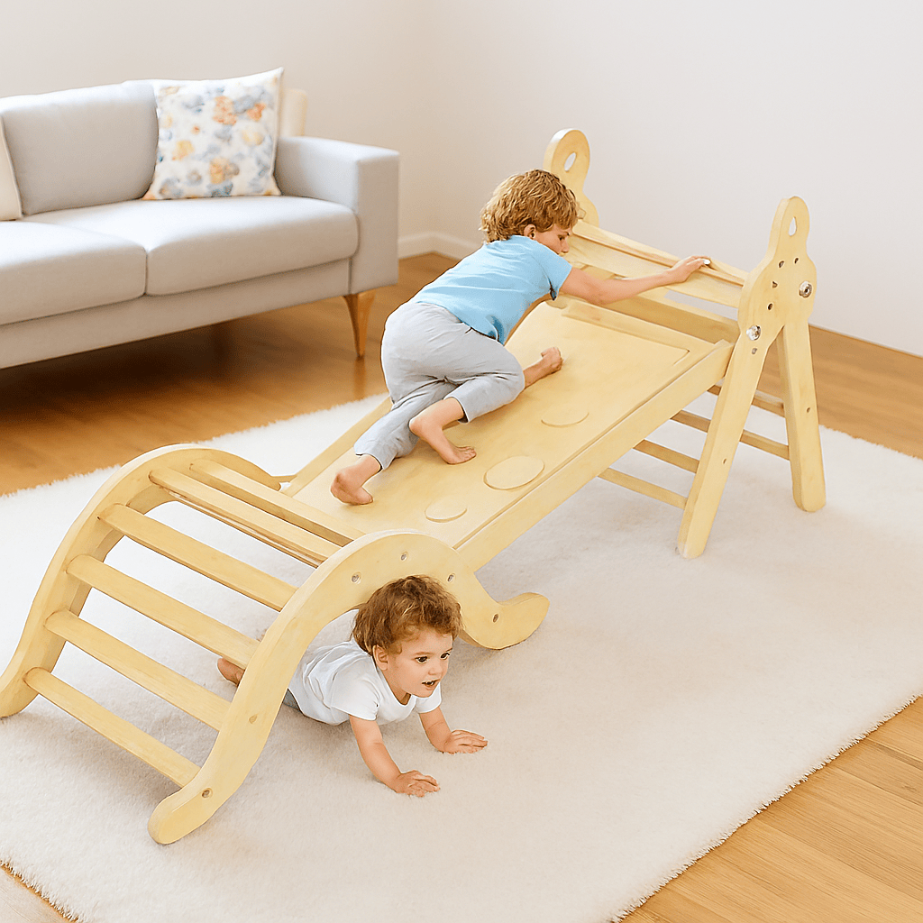 Arche montessori en bois - 7 en 1