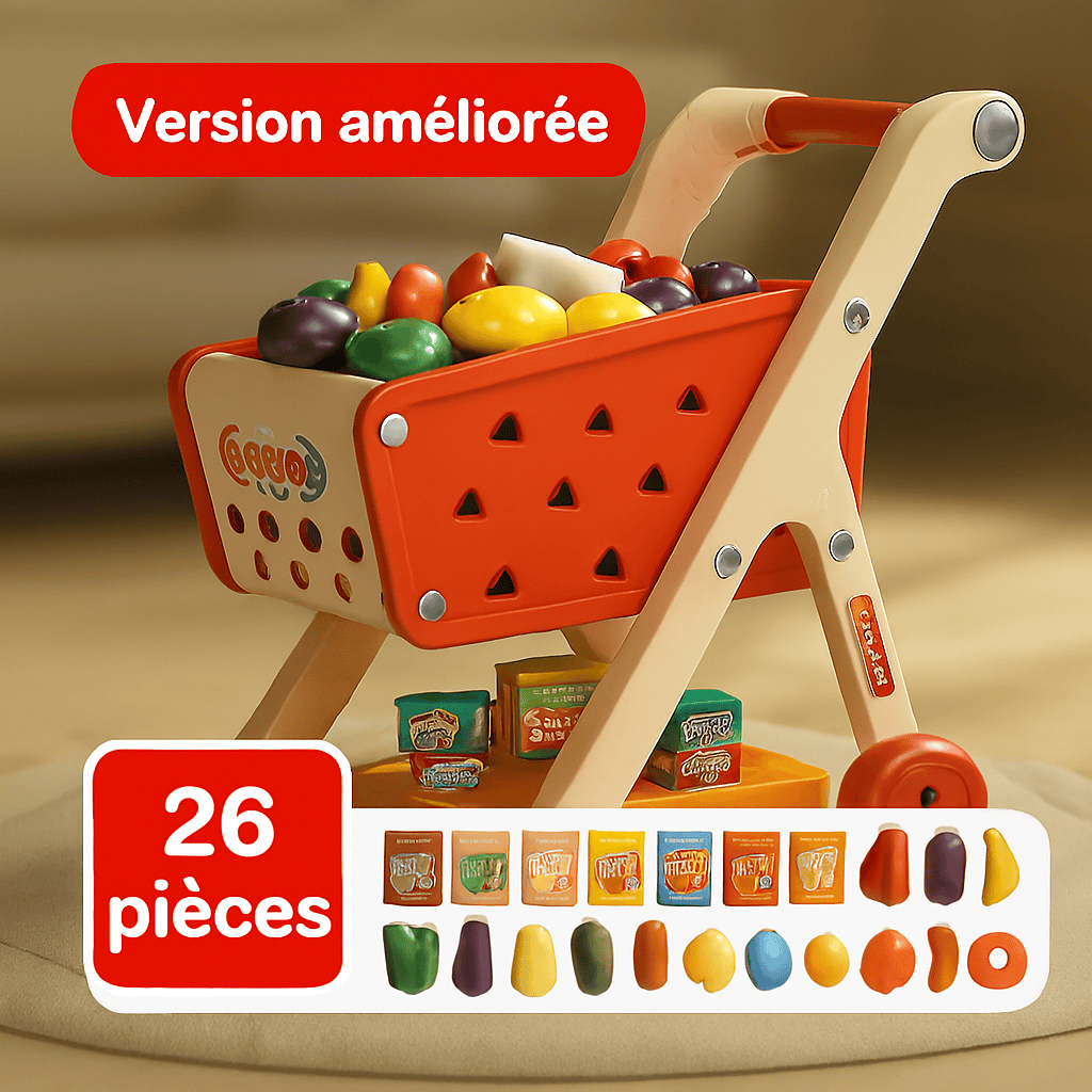 Chariot de course - Mes premiers pas