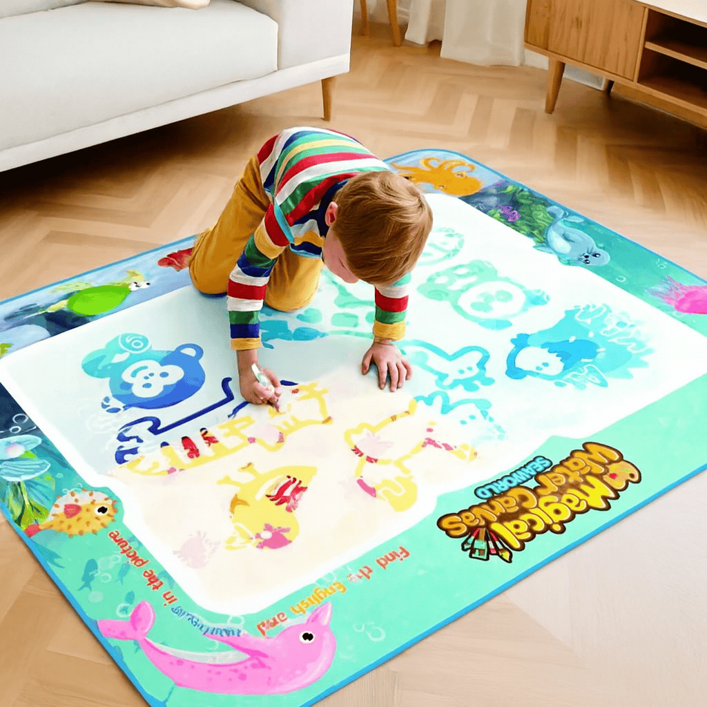 Tapis d'éveil - Créativité libre à l'eau