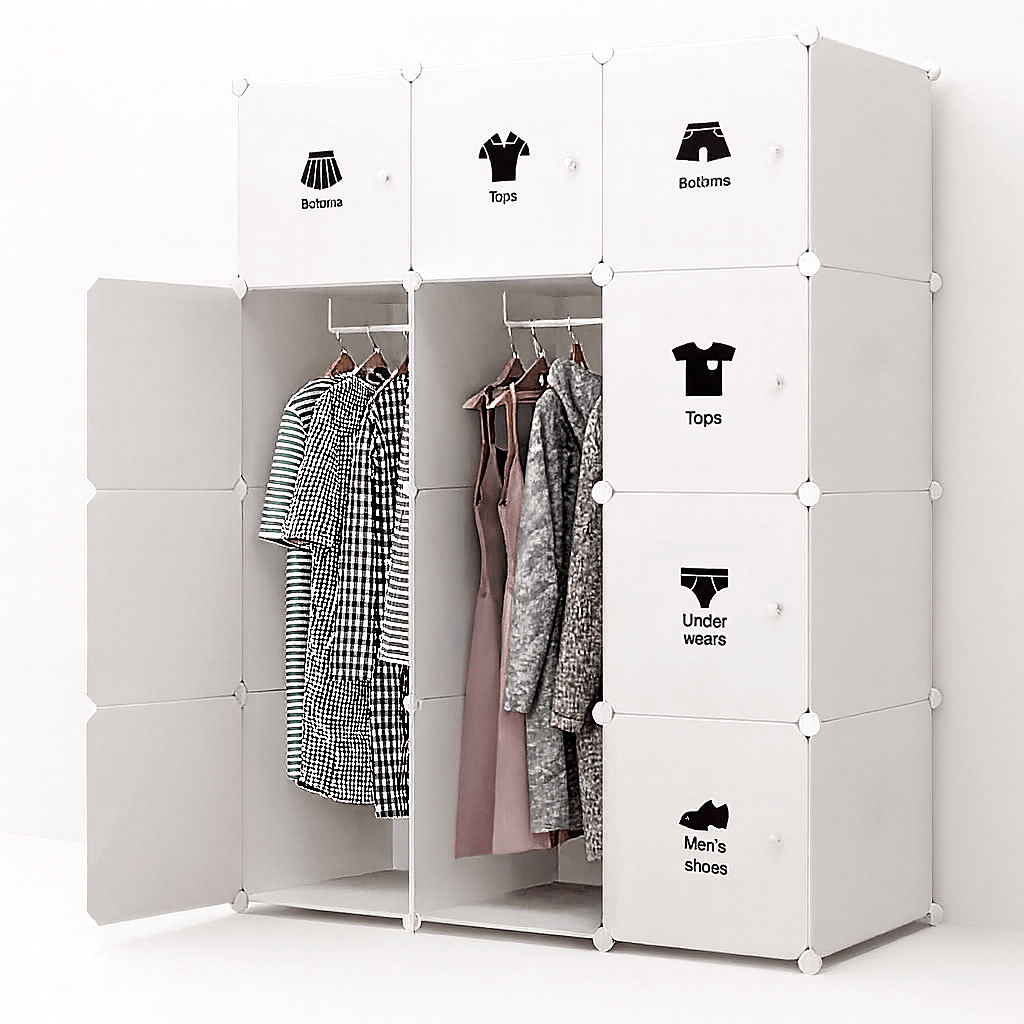 Armoire - Modulaire blanche - Mon Cocon