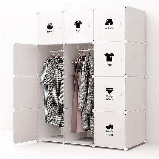 Armoire - Modulaire blanche