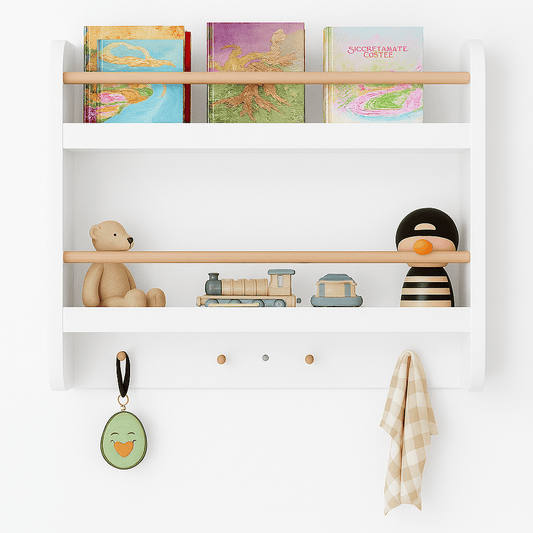 Étagère - Bois blanc naturel