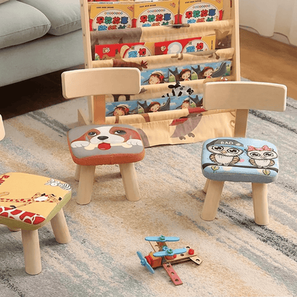 Chaise en bois - Avec mouse